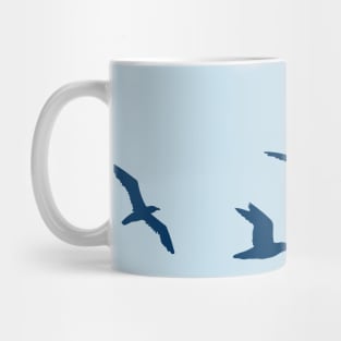 Silver Bay Flock of Seagulls Mug